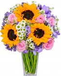 Colorful bouquet for delivery - express bouquet