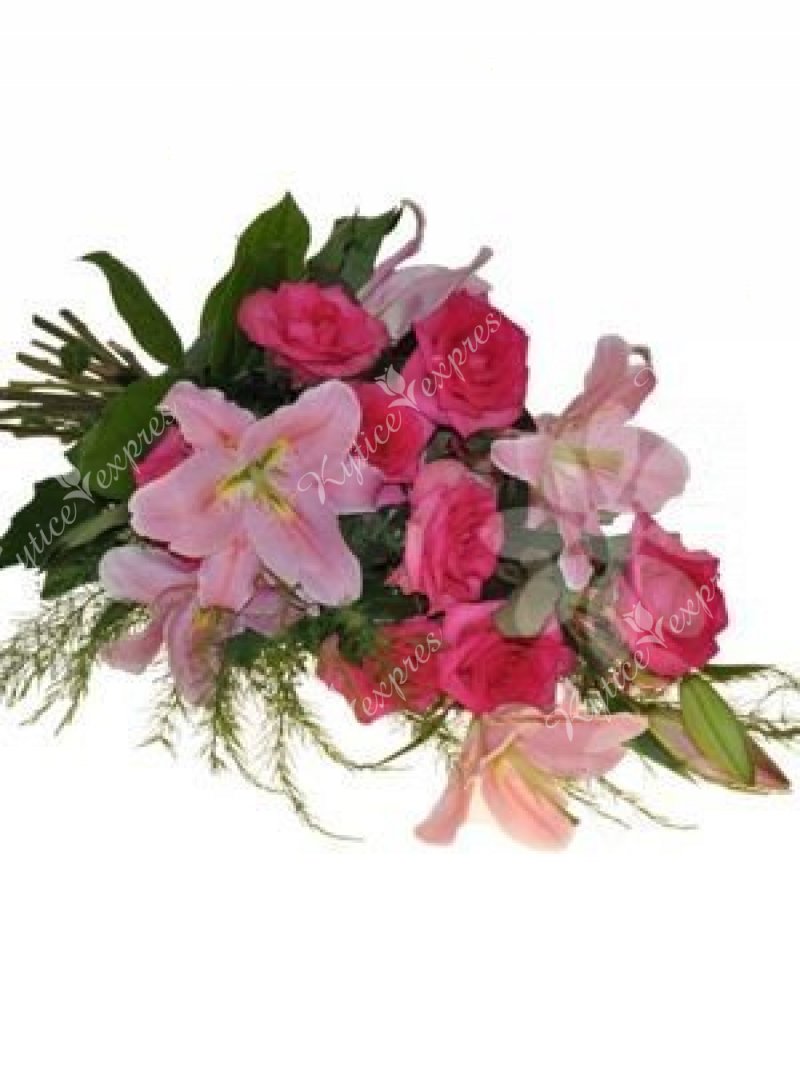 Funeral bouquets for laying in pink 16